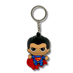 Llavero 3D PVC Superman Capa Roja