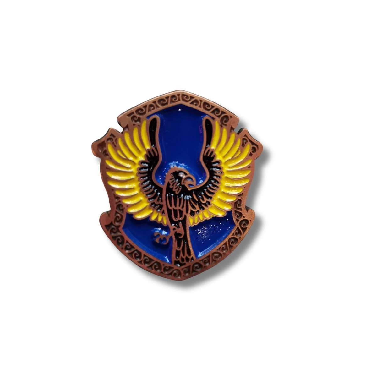 Pin Ravenclaw azul y amarillo