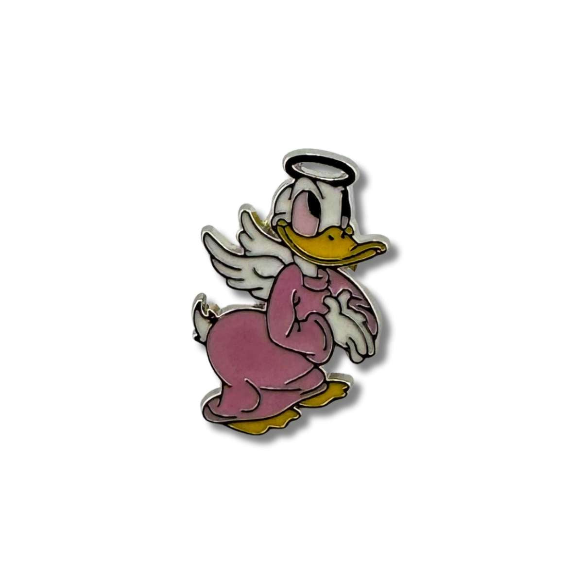 Pin Metálico Pato Donald Ángel Rezando