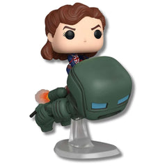 Funko Pop Deluxe! Capitana Carter Montando Hydra Stomper 885 Sobre Base