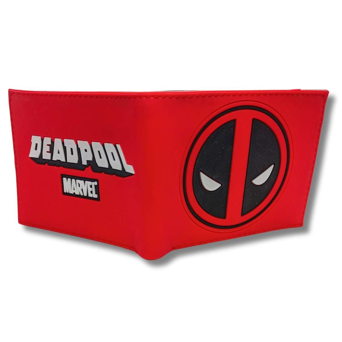 Billetera Logo DeadPool Color Rojo