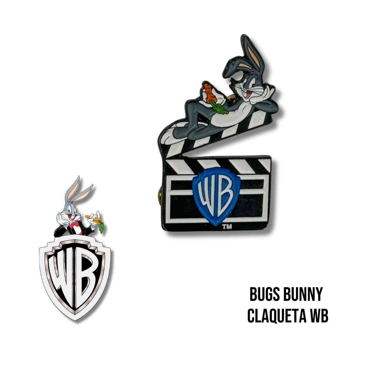 Pin Metálico Bugs Bunny Claqueta WB