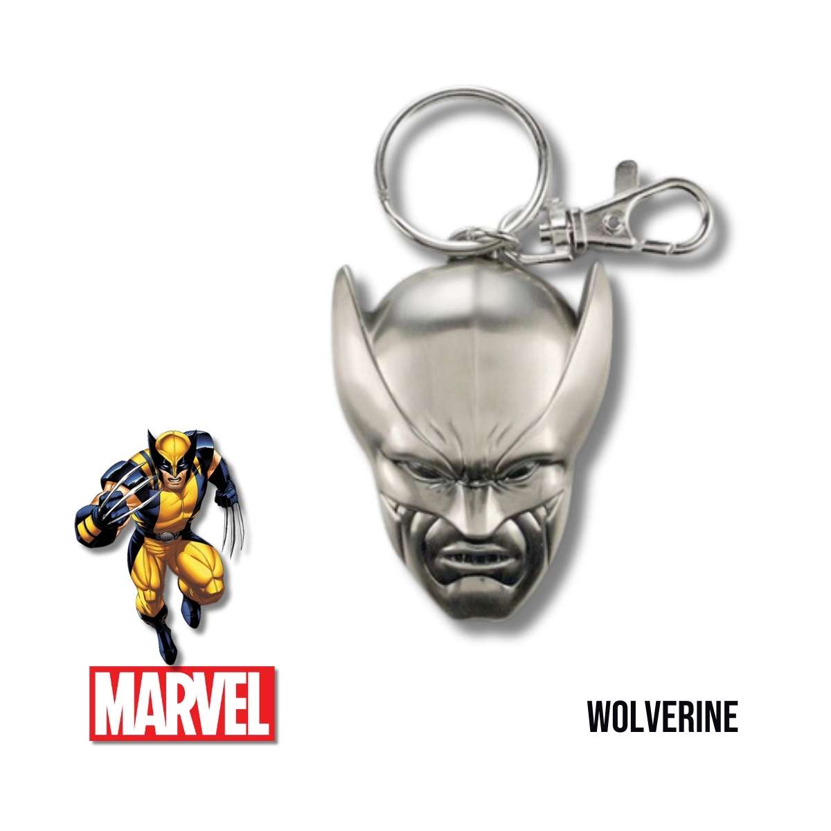 Llavero Metálico Wolverine