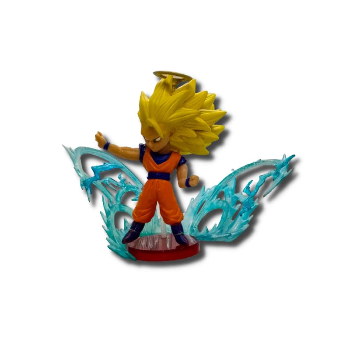 Figura Goku Super Saiyajin Fase 3 (Muerto) 9 CM De Dragon Ball