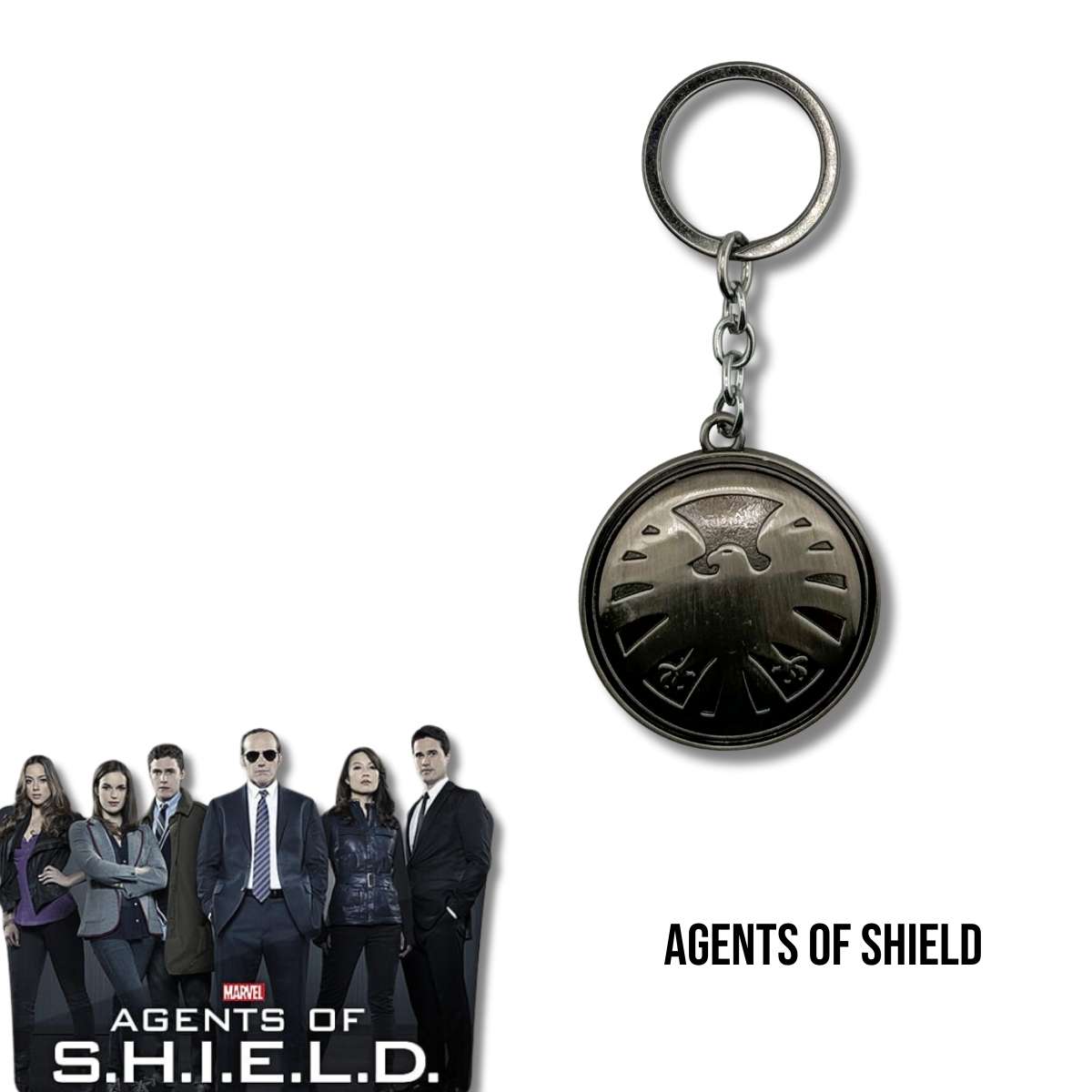 Llavero Metálico Agents of SHIELD