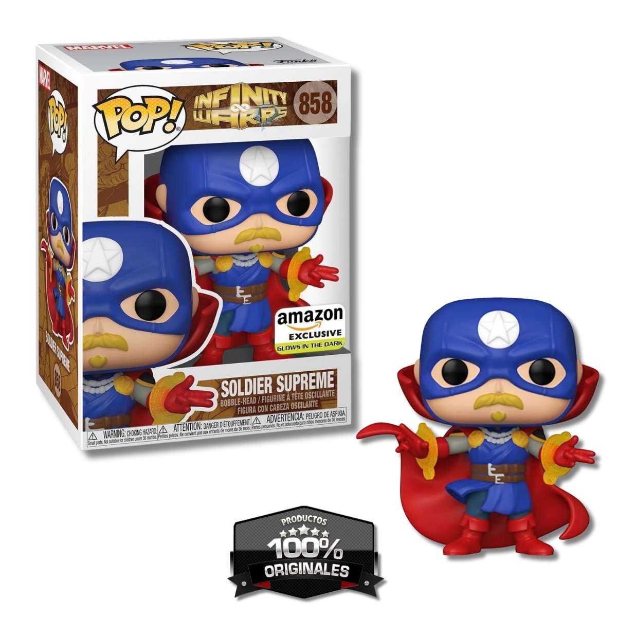 Funko Pop! Soldier Supreme Glow in the Dark 858