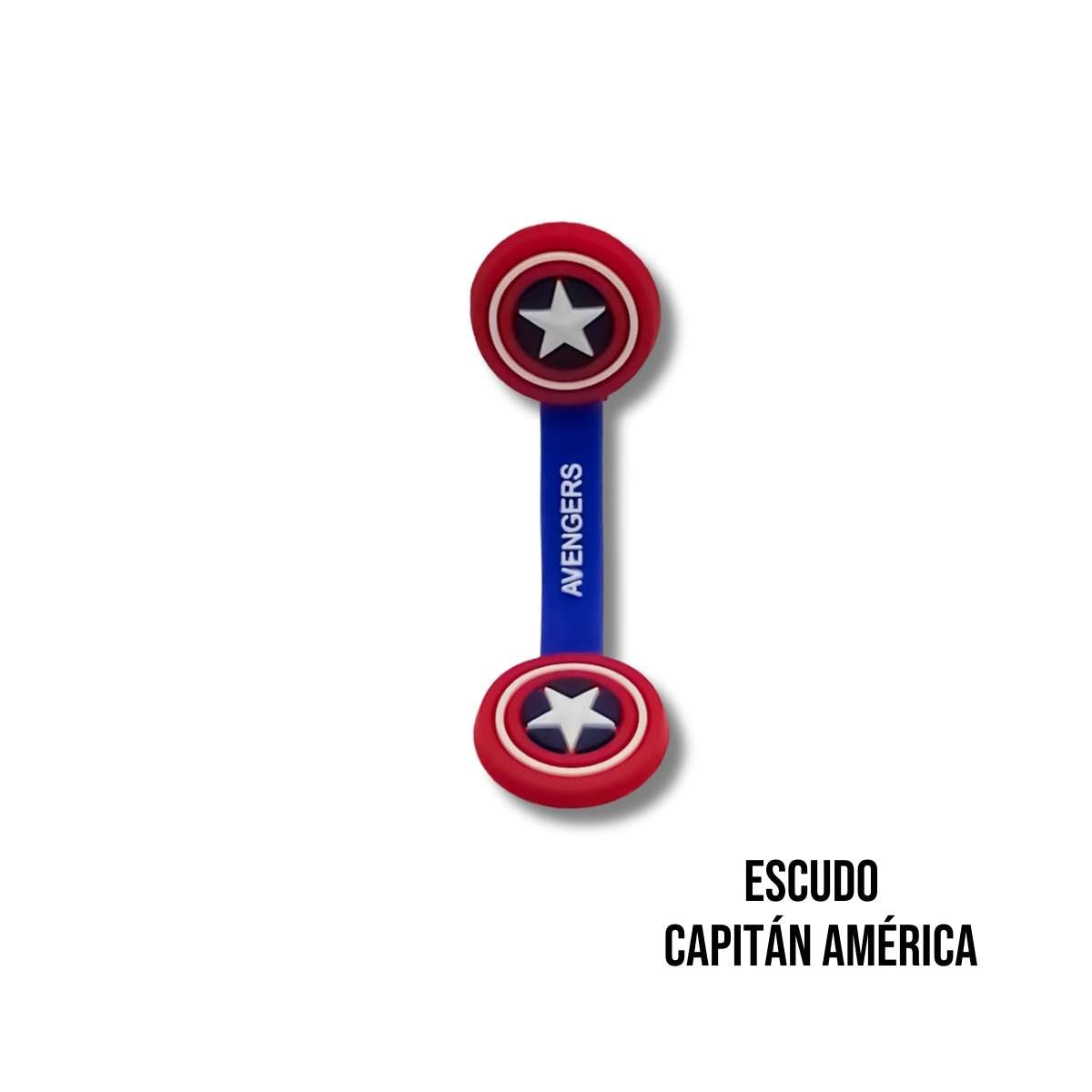 Organizador Cables Escudo Capitán América de Marvel