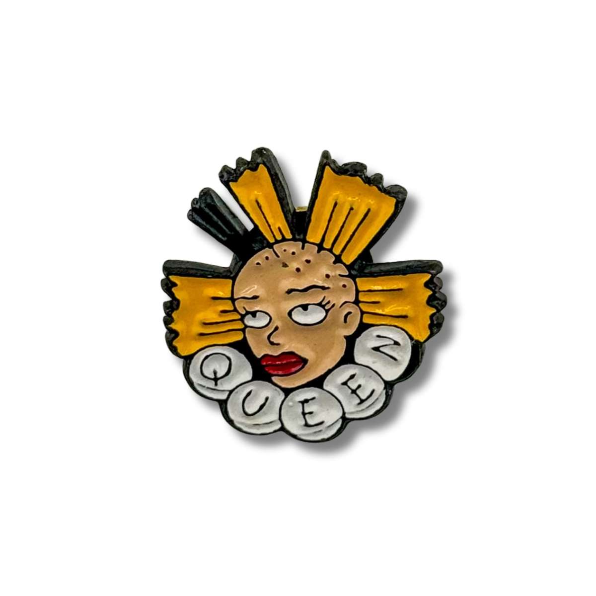 Pin Metálico Rugrats Cynthia Queen cabello amarillo