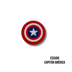 Imanes Escudo Capitán América de Marvel