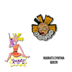 Pin Metálico Rugrats Cynthia Queen
