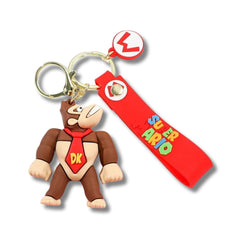 Llavero o Colgante Mochila Cute Donkey Kong Sonriendo