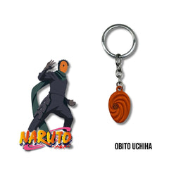 Llavero Metálico Obito Uchiha