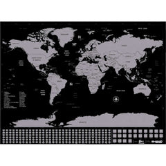 Mapa Raspable Países