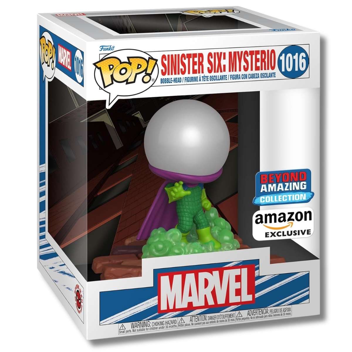 Funko Pop Deluxe! Mysterio 1016 Caja