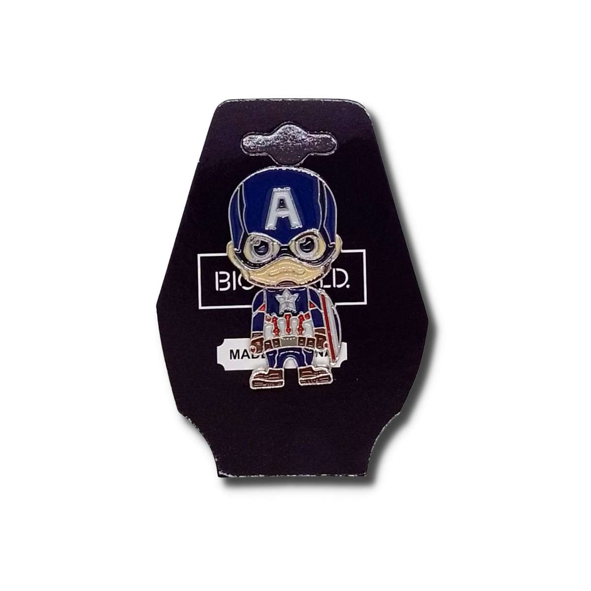 Pin Metálico Capitán América de Marvel