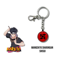 Llavero Metálico Mangekyo Sharingan Shisui