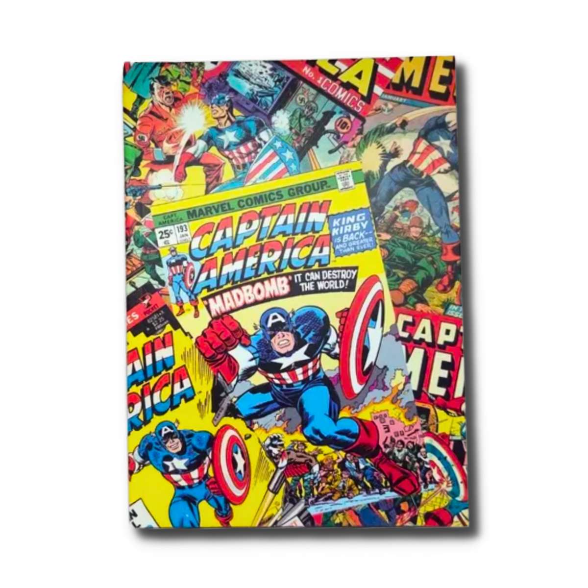 Agenda capitan america parte delantera