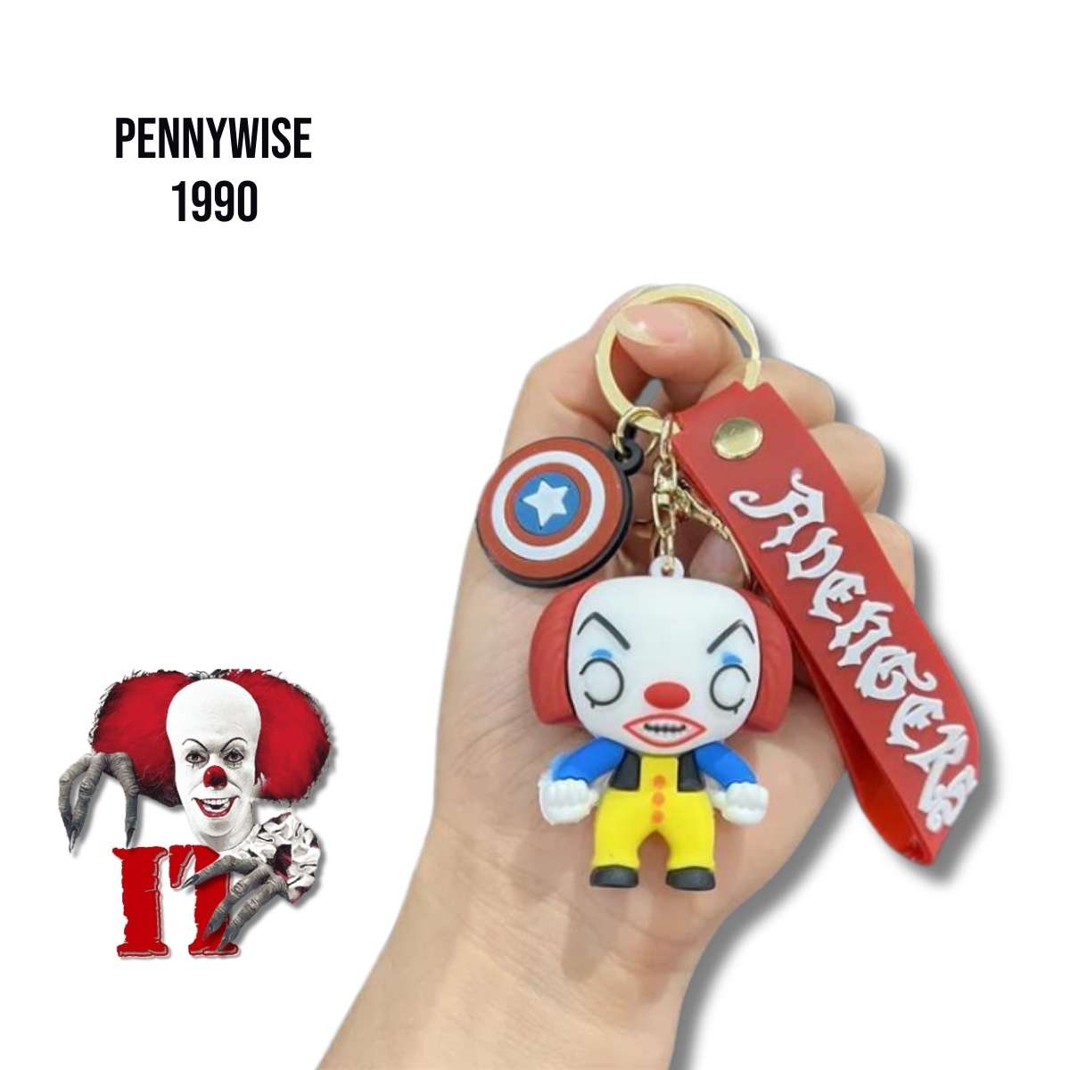 Llavero o Colgante Mochila Cute Pennywise 1990