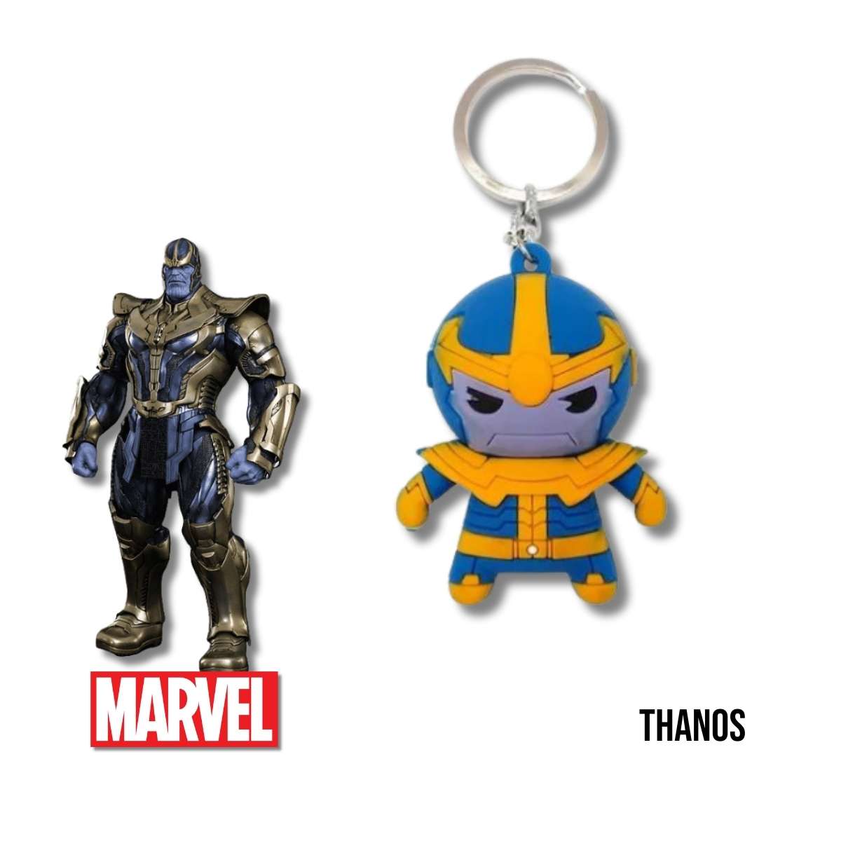 Llavero 3D PVC Thanos