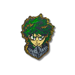 Pin Metálico Izuku Midoriya Color Verde