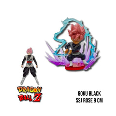 Figura Goku Black SSJ Rose 9 CM De Dragon Ball