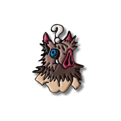 Pin Metálico Inosuke orejas rosadas