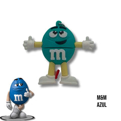 Memoria USB 16 GB M&M Azul