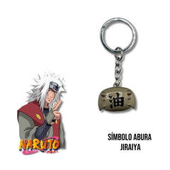 Llavero Metálico Símbolo Abura Jiraiya