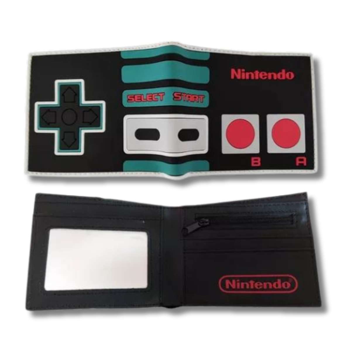 Billetera Nintendo Color Negro