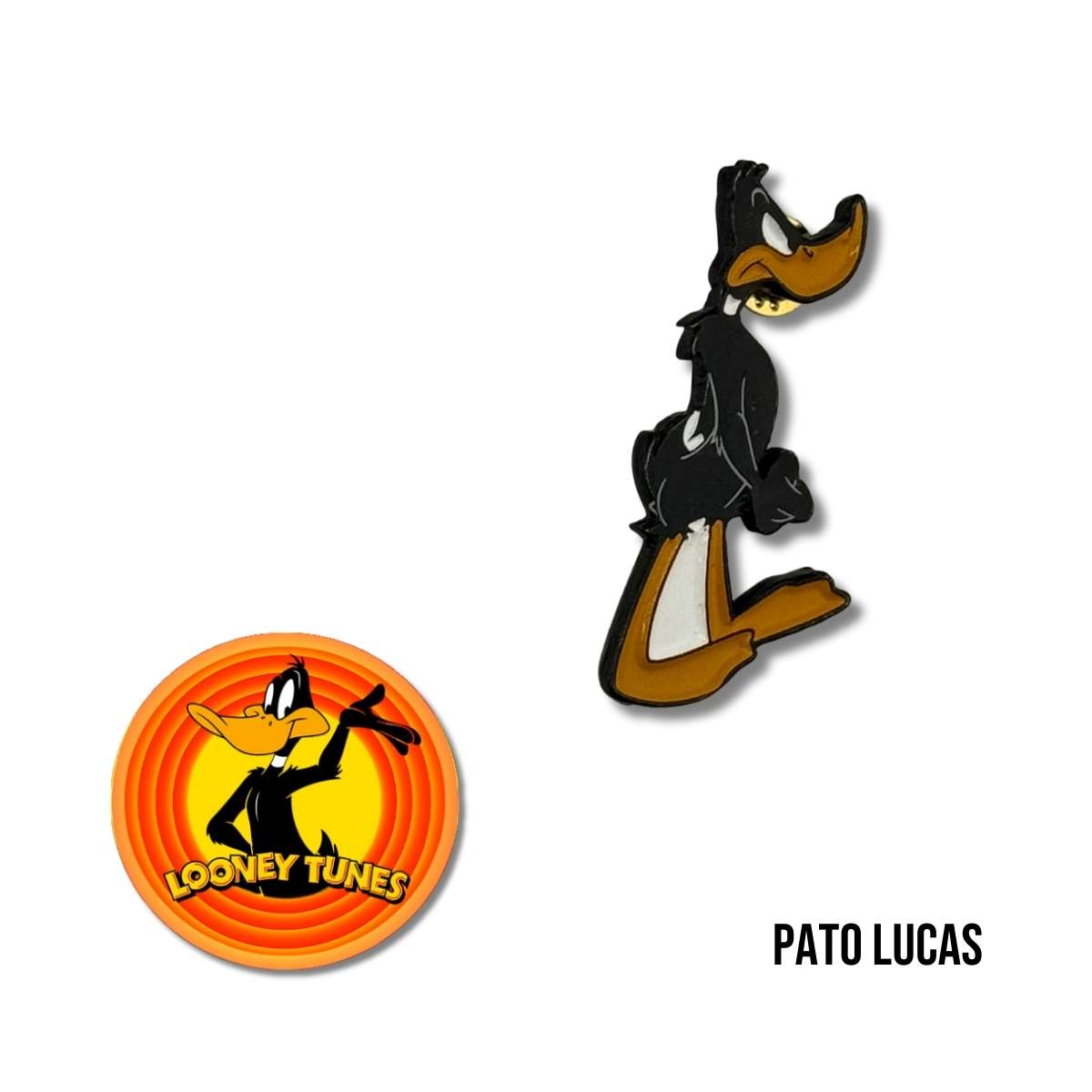 Pin Metálico Pato Lucas