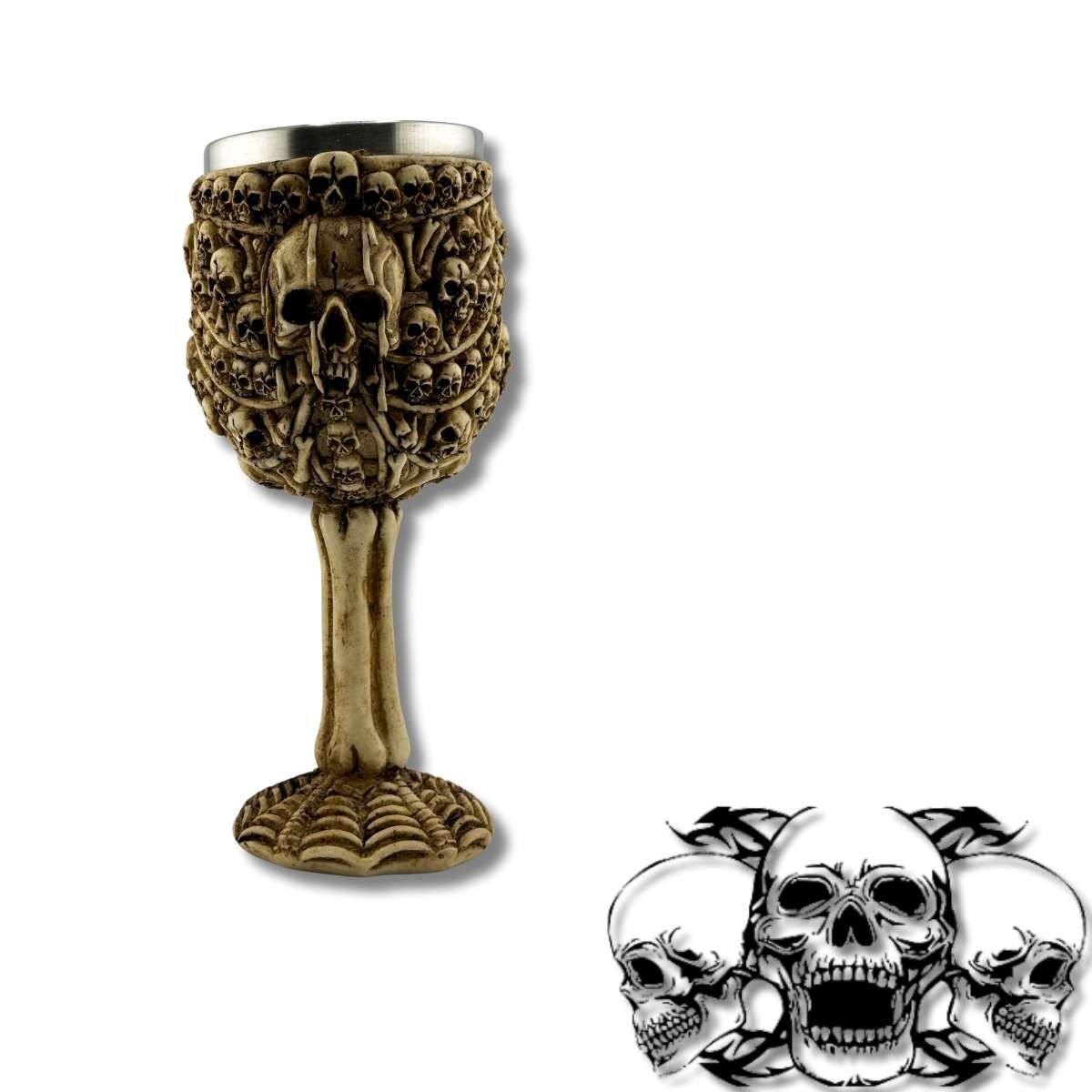 Copa de Vino Calavera #8