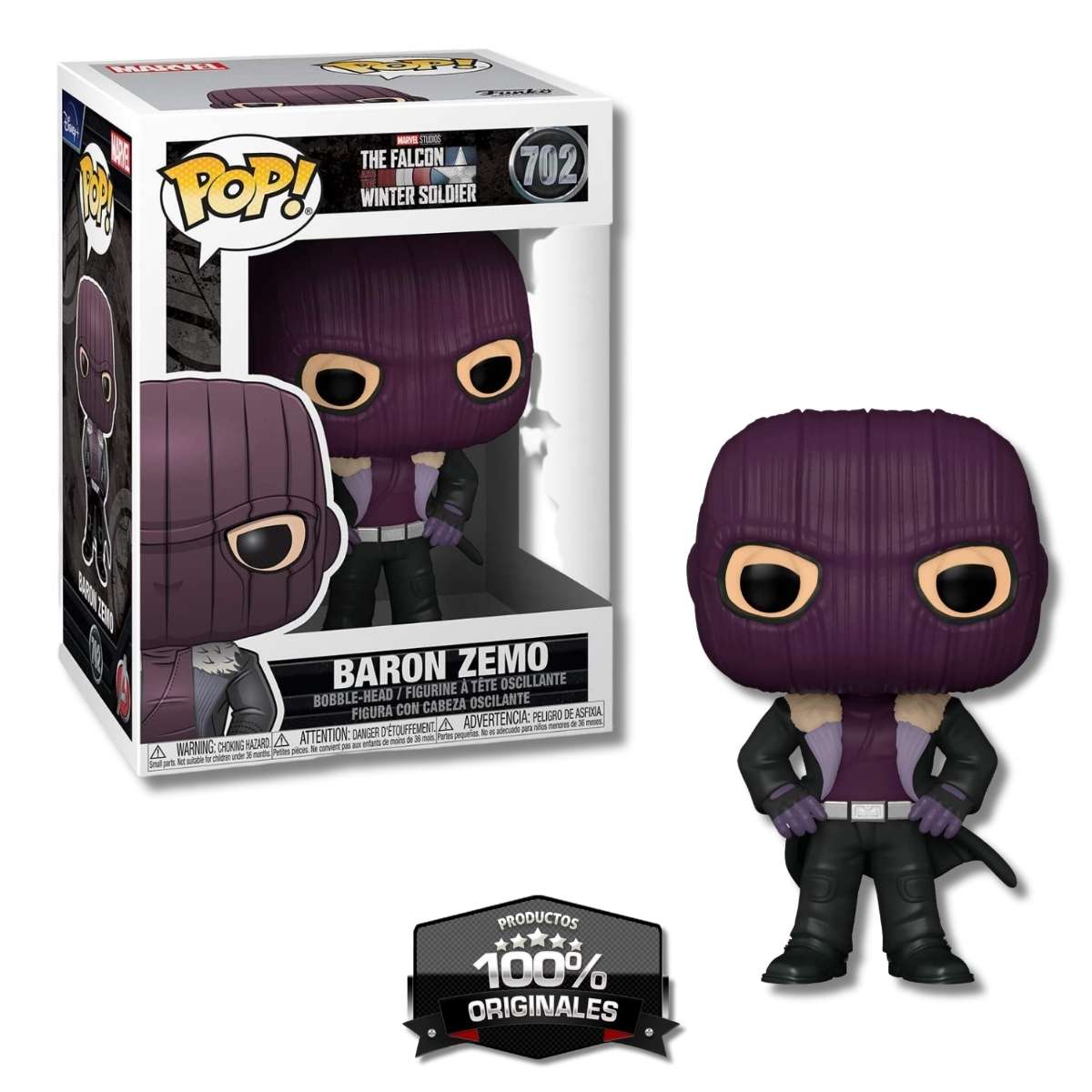 Funko Pop! Baron Zemo (702) en Caja