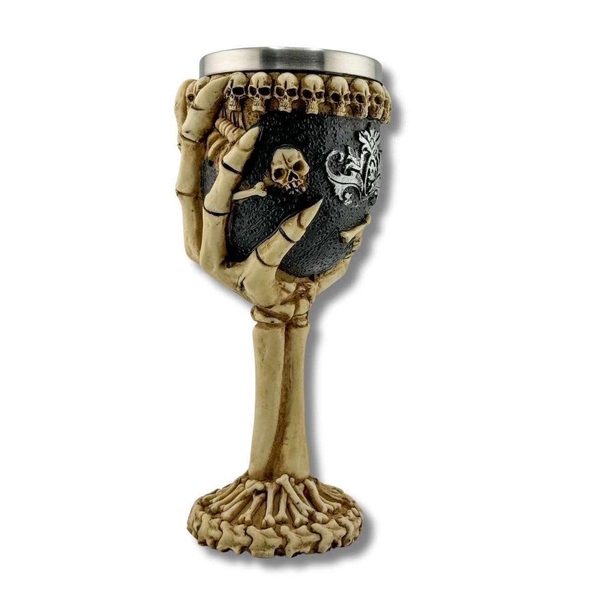 Copa de Vino Mano Calavera