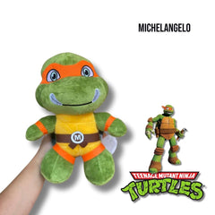 Peluche Tortuga Ninja Michelangelo 26 CM
