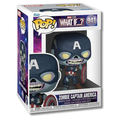 Funko Pop! Zombie Capitán América 941 Caja