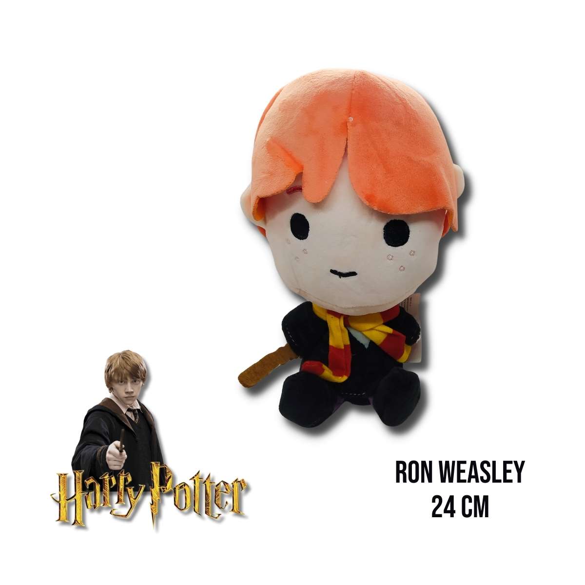 Peluche Ron Weasley 24 CM de Harry Potter