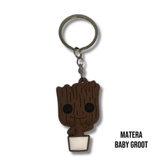 Llavero Matera Baby Groot de Marvel