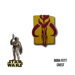 Pin Metálico Boba Fett Crest