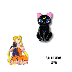 Pin Metálico Sailor Moon Luna