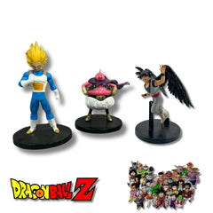 Set x 3 Figuras 13 CM Dragon Ball Z