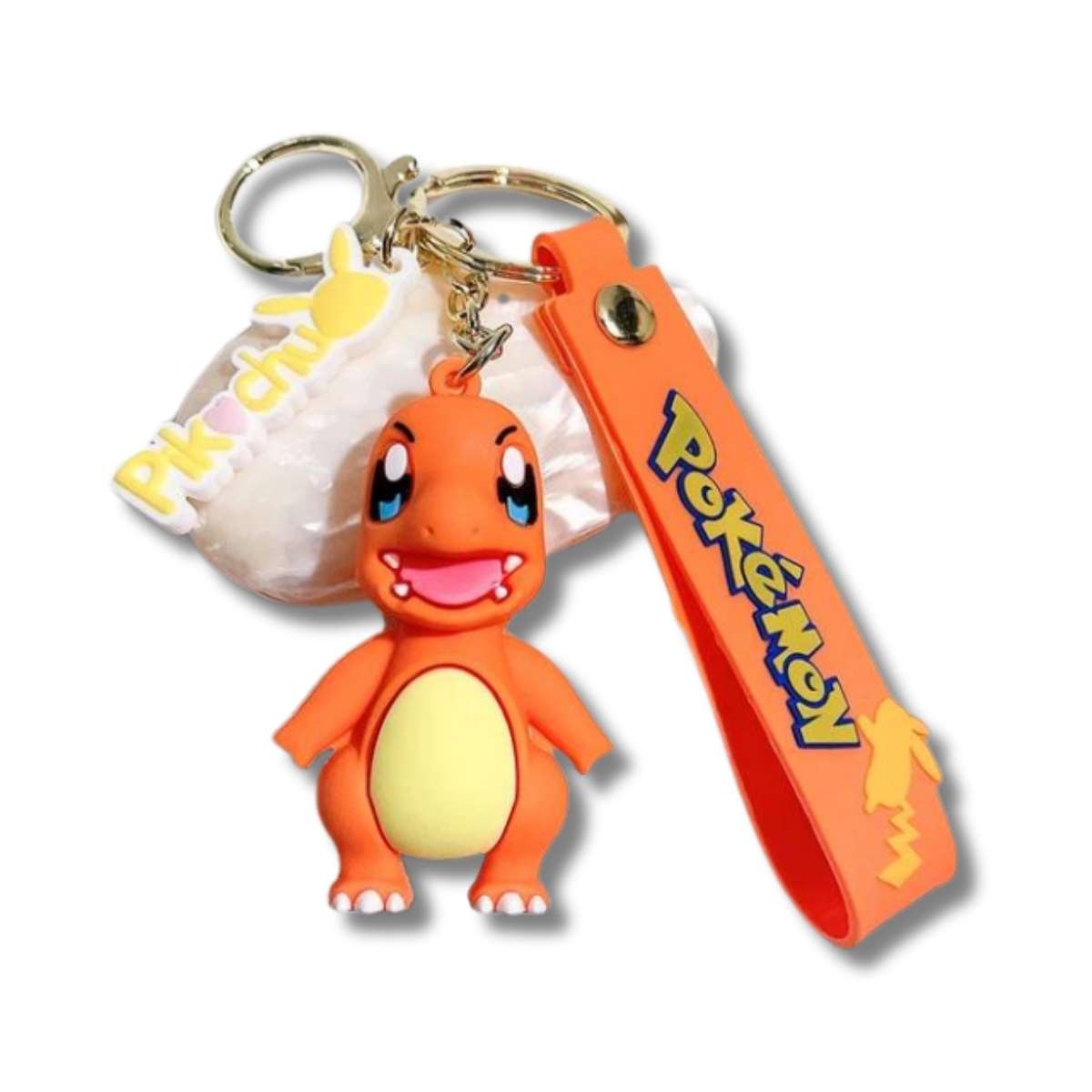 Llavero o Colgante Mochila Cute Charmander Feliz tamaño pequeño