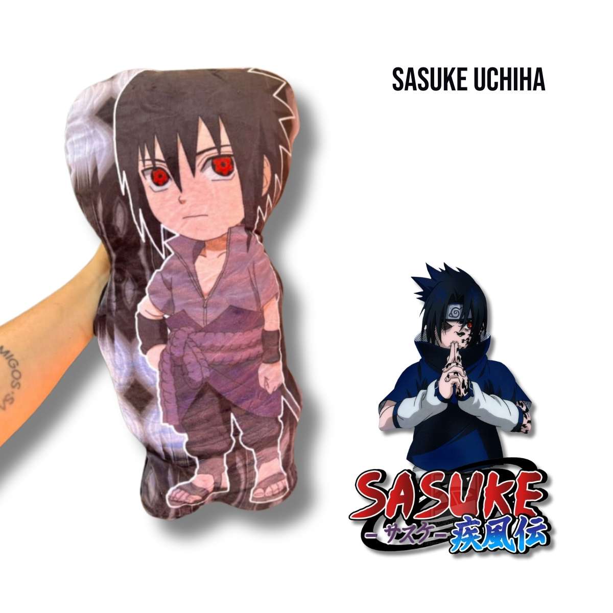 Cojín Sasuke Uchiha 43 CM