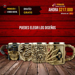 Promoción 1: Mugs x 4