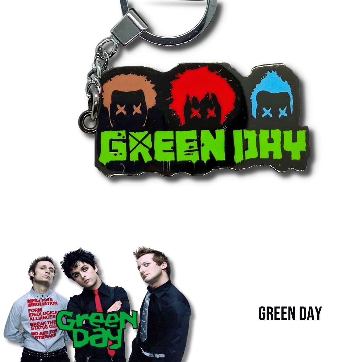 Llavero Metálico Green Day