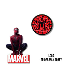 Pin Metálico Logo Spider Man Tobey