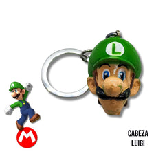 Llavero Cabeza Luigi
