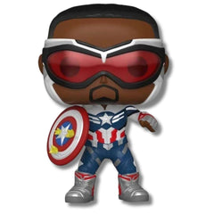 Funko Pop! Capitán América (Sam Wilson) 818 Exhibido