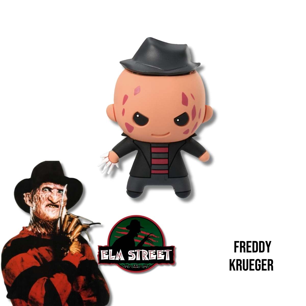 Llavero 3D PVC Freddy Krueger