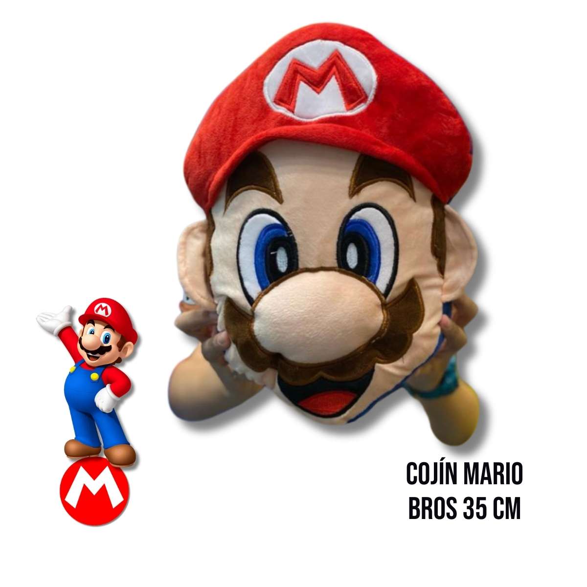 Cojín Decorativo Mario Bros 35 CM