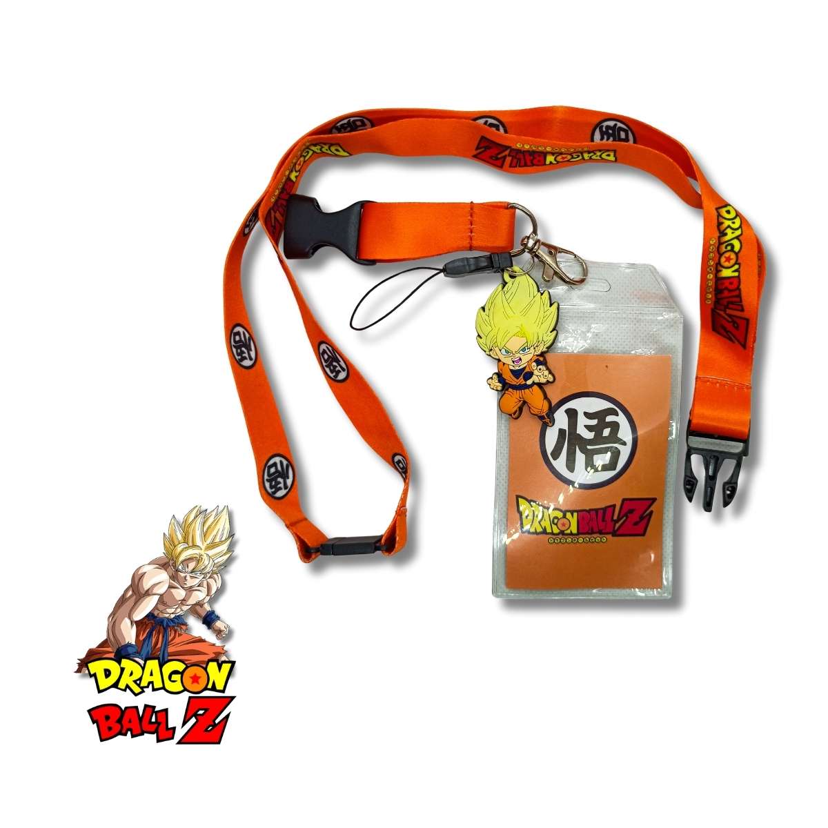 Porta Carnet Cinta Dragon Ball Goku Super Saiyajin